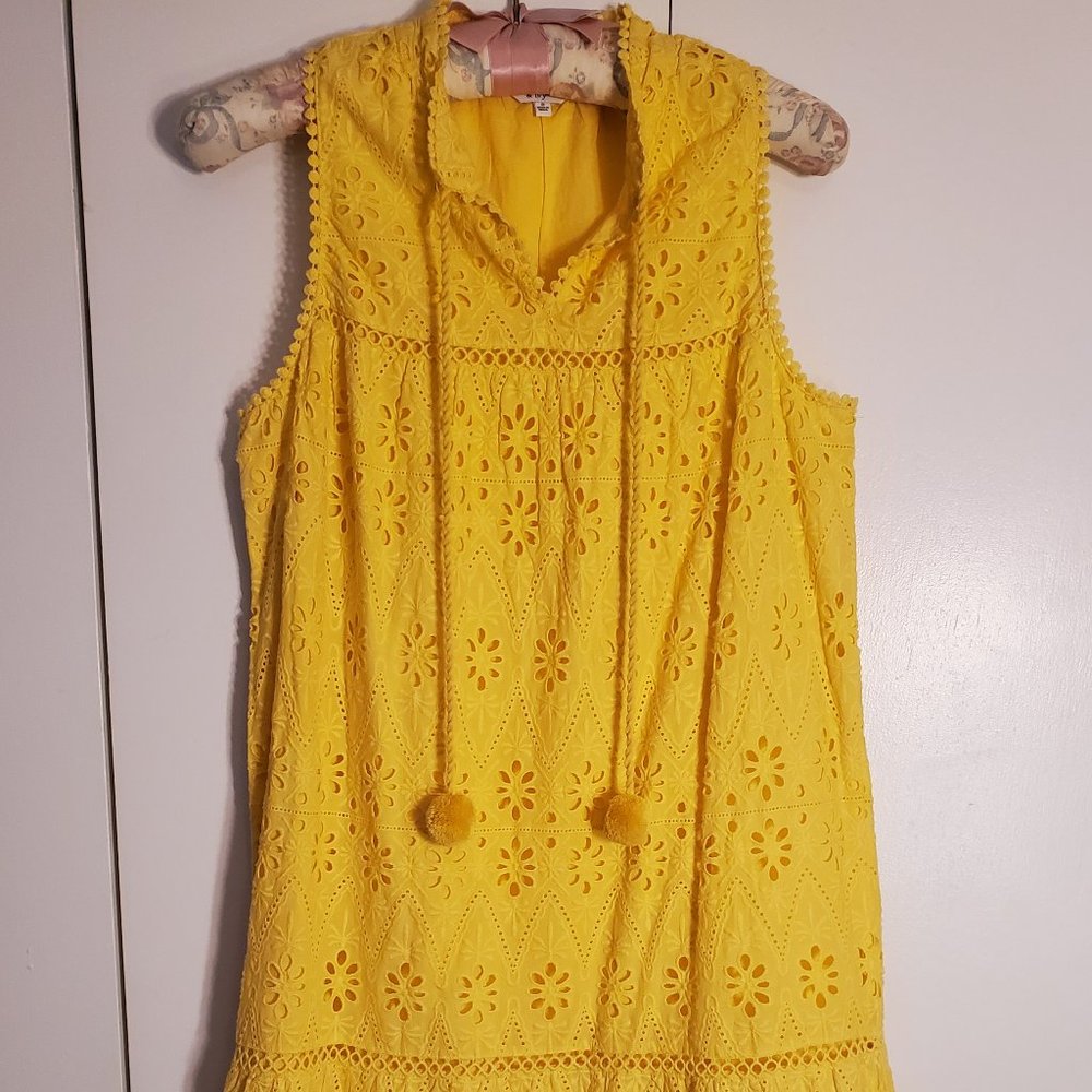 Crown & Ivy Eyelet Dress